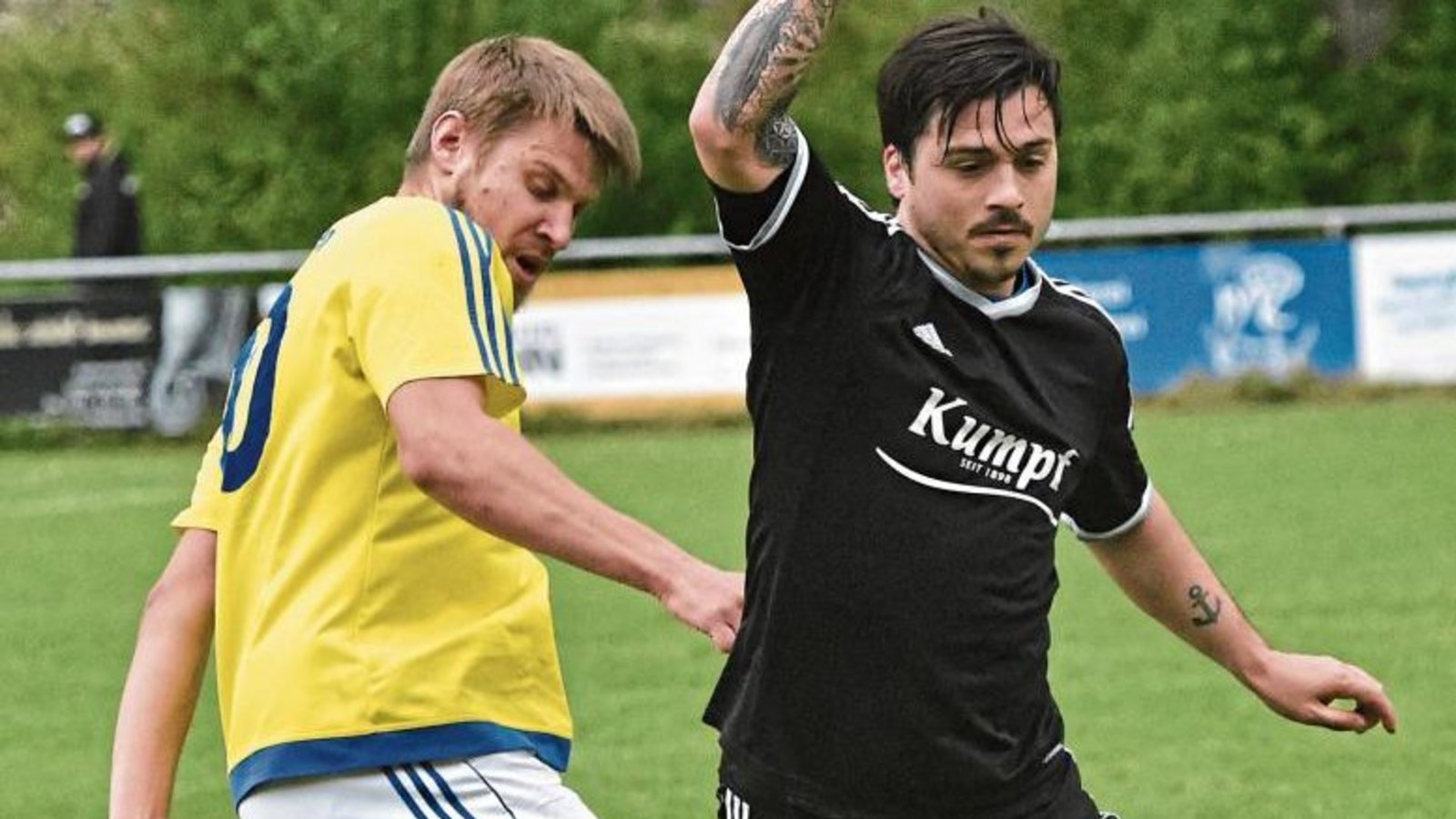 Bleibt Benjamin Langhans (rechts) von Verletzungen verschont, ist der Riexinger aus der Offensive der SGM kaum wegzudenken. Foto: Leitner Bleibt Benjamin Langhans (rechts) von Verletzungen verschont, ist der Riexinger aus der Offensive der SGM kaum wegzudenken. Foto: Leitner