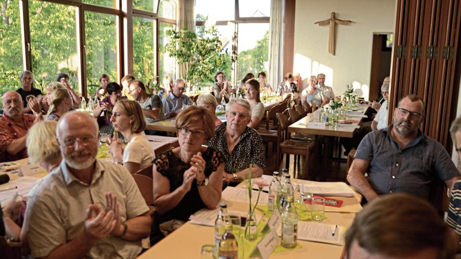 Die Mitglieder der Vaihinger Bezirkssynode diskutierten über künftige Weichenstellungen.  Foto: p
