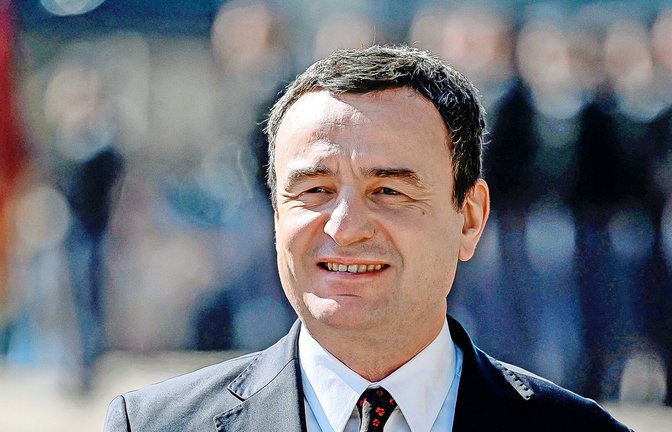 Auch Premier Albin Kurti steht unter Boykottverdacht<span class='image-autor'>Foto: dpa/Armend Nimani</span>