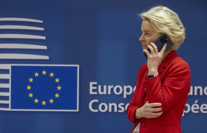 EU-Kommissionspräsidentin Ursula von der Leyen<span class='image-autor'>Foto: www.imago-images.de/IMAGO/NICOLAS MAETERLINCK</span>