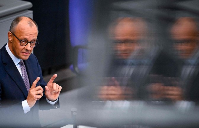 Wie hätte der Oppositionsführer Friedrich Merz den Kanzler Friedrich Merz gesehen?<span class='image-autor'>Foto: AFP</span>
