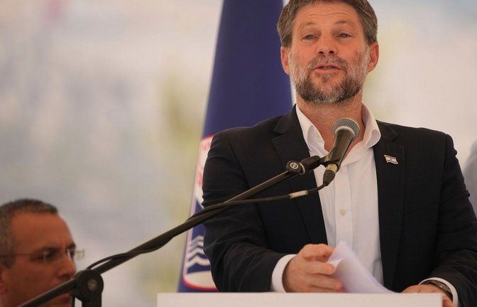 Israels Finanzminister Bezalel Smotrichdarf nicht mehr nach Frankreich einreisen (Archivfoto).<span class='image-autor'>Foto: Ohad Zwigenberg/AP/dpa</span>