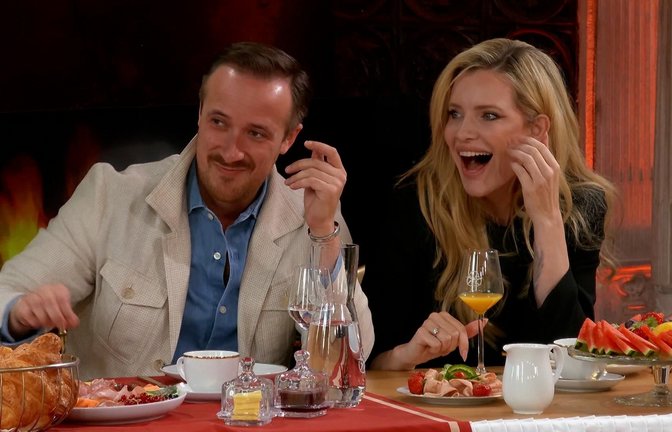 Joe Laschet und Mirja du Mont.<span class='image-autor'>Foto: RTL</span>