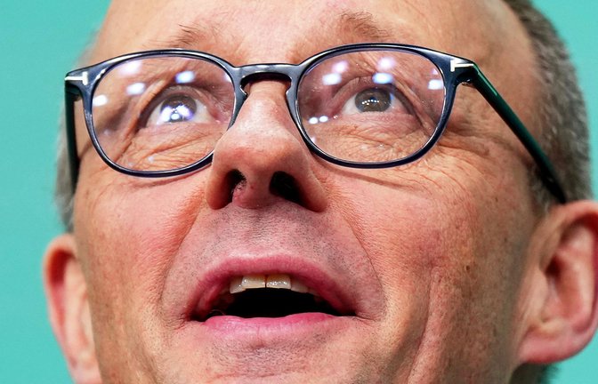 Er will schnelle Koalitionsverhandlungen: Friedrich Merz.<span class='image-autor'>Foto: dpa/Michael Kappeler</span>