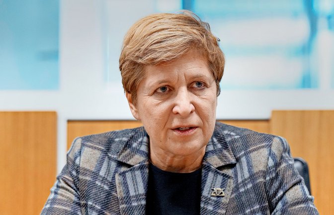 Landesbauministerin Nicole Razavi (CDU) im Gespräch mit unserer Zeitung.<span class='image-autor'>Foto: Lichtgut/Leif Piechowski/Leif Piechowski</span>