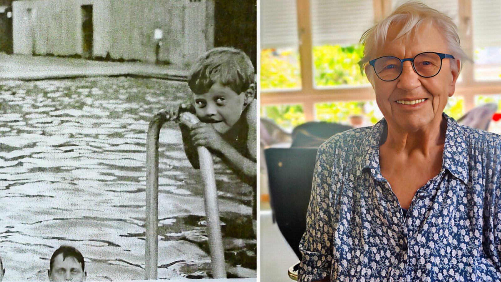 Hellmut, Eberhard und Fritz Röhm. Der Vater hat die drei älteren Brüder Elisabeth Raus 1937 im Bädle fotografiert.Foto: Röhm/Hilke Lorenz Hellmut, Eberhard und Fritz Röhm. Der Vater hat die drei älteren Brüder Elisabeth Raus 1937 im Bädle fotografiert.Foto: Röhm/Hilke Lorenz
