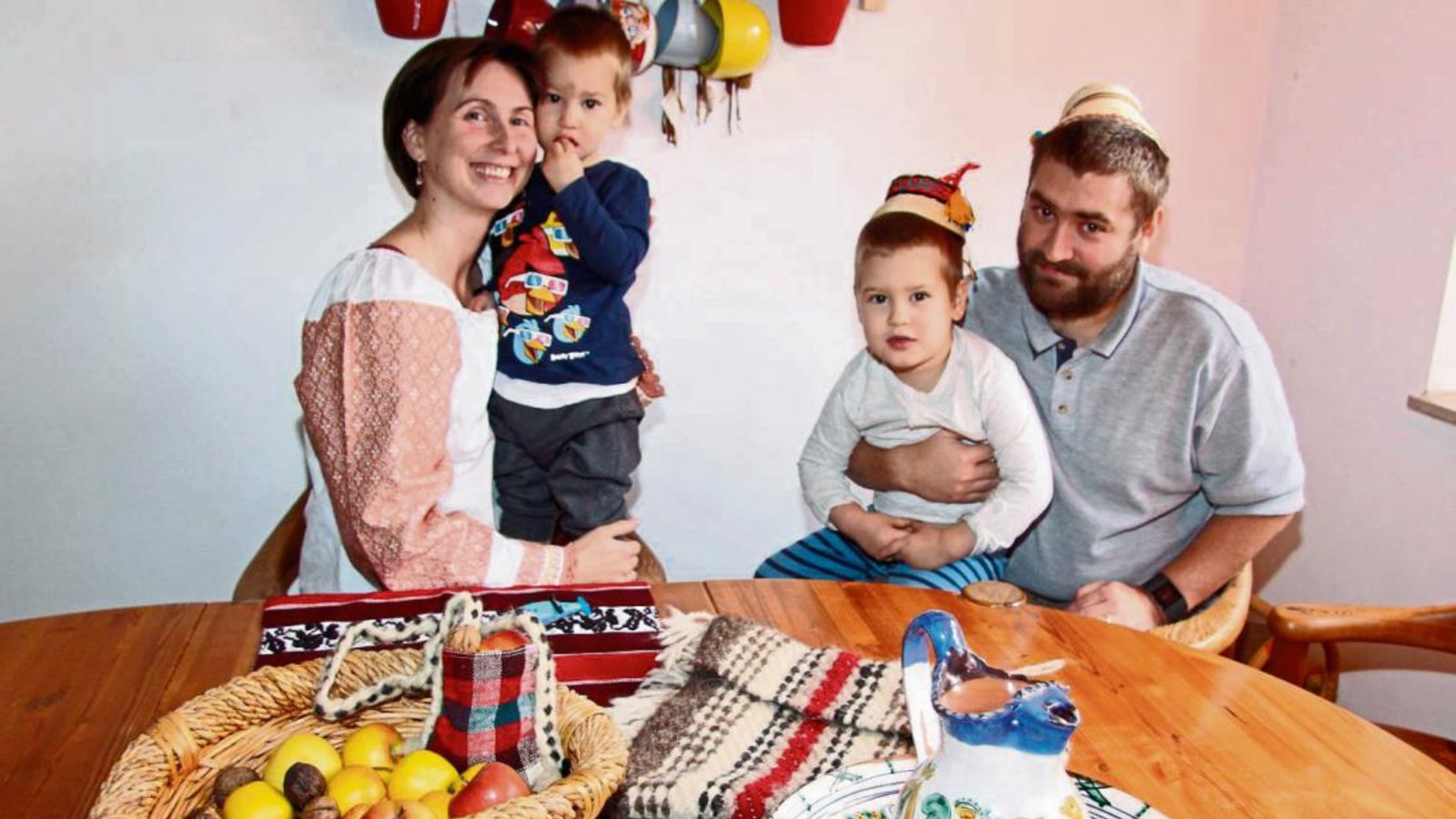 Rumänische Weihnachtsbräuche sind von jenen in Deutschland gar nicht so verschieden, so Familie Gaier. Foto: Gergen Rumänische Weihnachtsbräuche sind von jenen in Deutschland gar nicht so verschieden, so Familie Gaier. Foto: Gergen