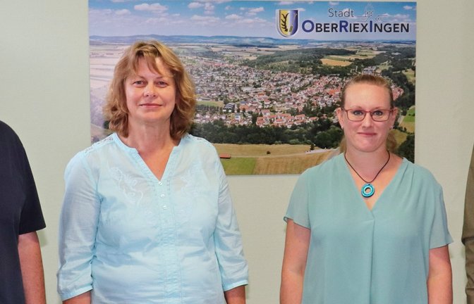 Erich Bannert (rechts) dankte Günther Ditthard, dessen Stellvertreterin Doris Öhler sowie Carolin König (Zweite von rechts) für ihre Vereinsarbeit.