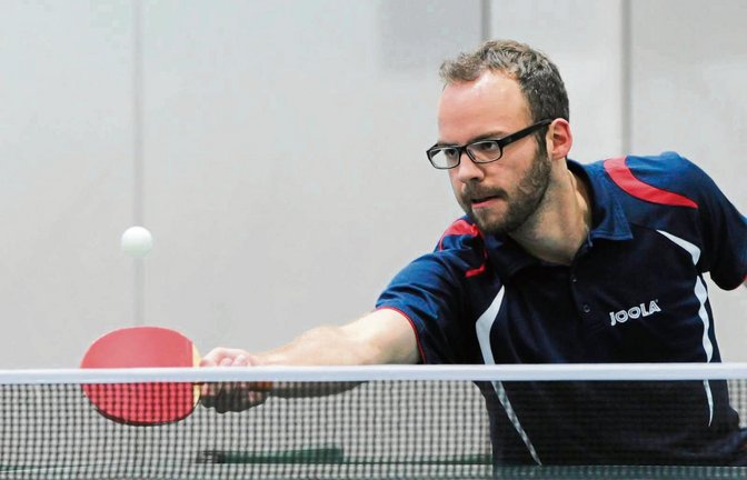 Philipp Gutjahr ist beim TSV Kleinglattbach für das vordere Paarkreuz gesetzt. Foto: Leitner