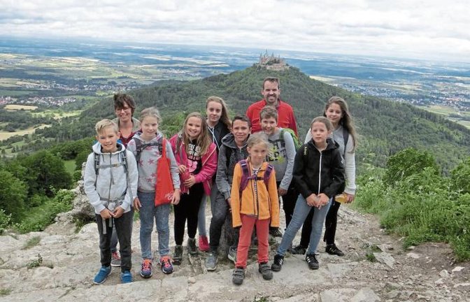 Die Teilnehmer aus Häfnerhaslach hatten auf der Schwäbischen Alb viel Spaß.  Foto: p