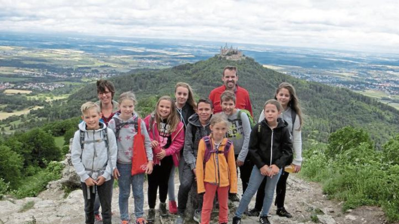 Die Teilnehmer aus Häfnerhaslach hatten auf der Schwäbischen Alb viel Spaß.  Foto: p