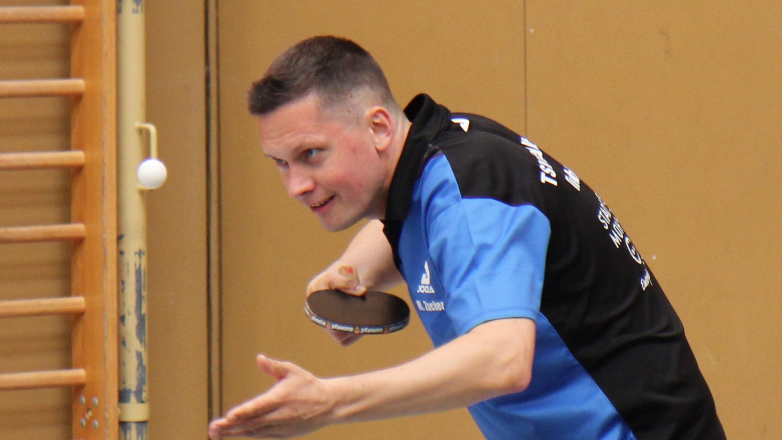 Michael Zucker vom TSV Kleinglattbach gewinnt die Stadtmeisterschaft in der A-Konkurrenz. Foto: Dittrich Michael Zucker vom TSV Kleinglattbach gewinnt die Stadtmeisterschaft in der A-Konkurrenz. Foto: Dittrich