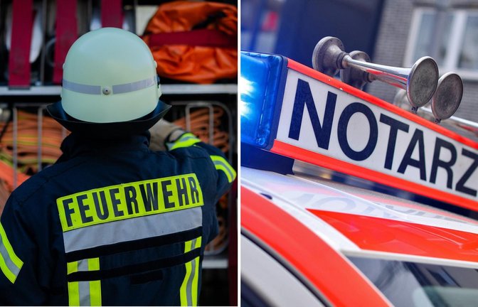 Die Feuerwehr rettete das Ehepaar aus der Wohnung, der Mann erlag später seinen Verletzungen. (Symbolfoto)<span class='image-autor'>Foto: picture alliance/dpa/Rolf Vennenbernd | imago images</span>