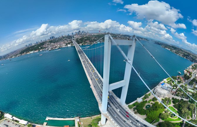 Globaler Erdbeben-Hotspot Istanbul: Die 16-Millionen- Einwohner-Metropole liegt auf der Plattengrenze, an der sich anatolische und eurasische Erdplatte gegeneinander verschieben.<span class='image-autor'>Foto: Imago//r</span>