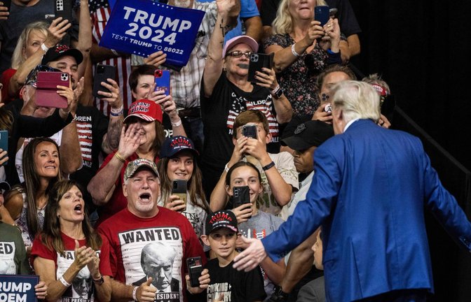 Ein Wahlsieg Donald Trumps in den USA könne für die Nato zum Albtraum werden.<span class='image-autor'>Foto: AFP/Andrew  Caballero-Reynolds</span>