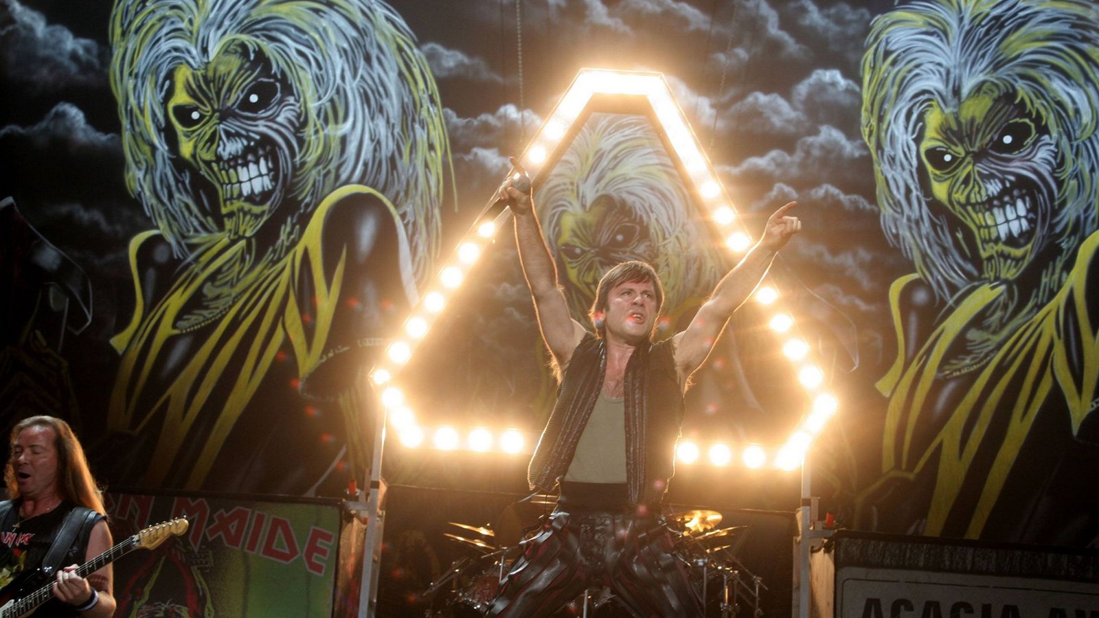 Iron Maiden bei einem Auftritt im Rahmen der Tour „Ozzfest“ (2005).Foto: imago/ZUMA Press Iron Maiden bei einem Auftritt im Rahmen der Tour „Ozzfest“ (2005).Foto: imago/ZUMA Press