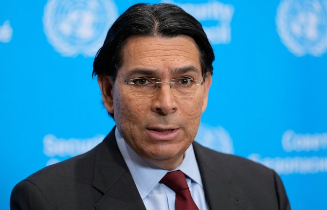 Der israelische UN-Botschafter in New York, Danny Danon.<span class='image-autor'>Foto: Seth Wenig/AP/dpa</span>