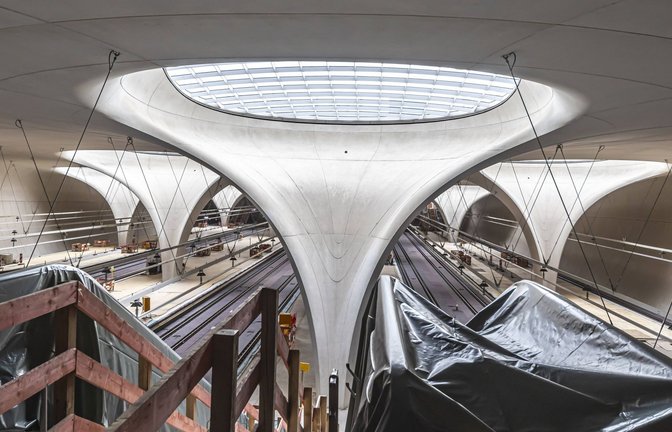 Stuttgart 21 ist und bleibt lediglich eine große Baustelle.<span class='image-autor'>Foto: /IMAGO/Arnulf Hettrich</span>