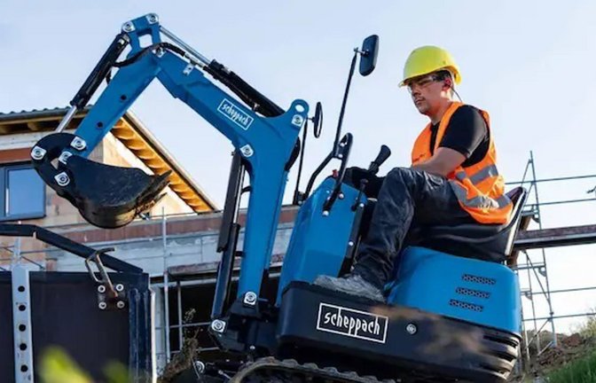 Aldi will Mini-Bagger an den Mann bringen.<span class='image-autor'>Foto: Aldi</span>