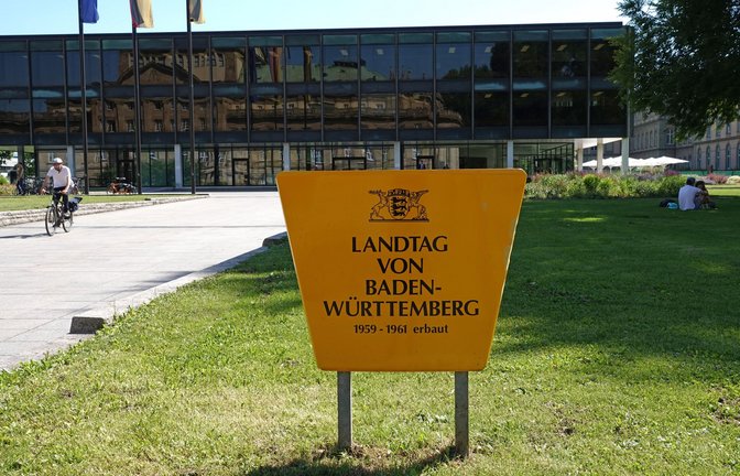 Im Landtag von Baden-Württemberg wurden Zugangsrechte eingeschränkt.<span class='image-autor'>Foto: dpa/Felix Schröder</span>