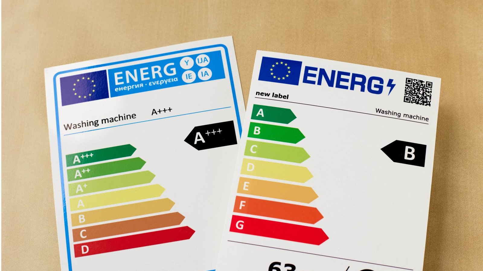 Energieeffizienzlabels zeigen an, wie sparsam ein Gerät ist. Was das für die Gesamtkosten bedeutet, bleibt unklar.Foto: EU//Kommission Energieeffizienzlabels zeigen an, wie sparsam ein Gerät ist. Was das für die Gesamtkosten bedeutet, bleibt unklar.Foto: EU//Kommission