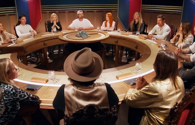 Die Kandidaten am „runden Tisch“.<span class='image-autor'>Foto: RTL</span>