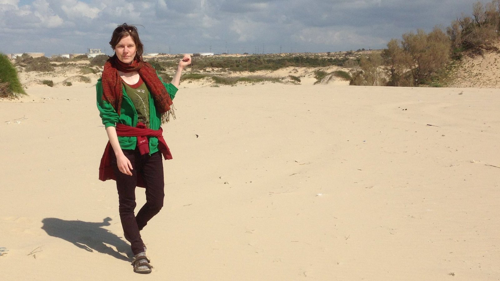 Gabriele Finck in Israel – sie hat ihre Ängste überwunden.Foto: privat/Picasa Gabriele Finck in Israel – sie hat ihre Ängste überwunden.Foto: privat/Picasa
