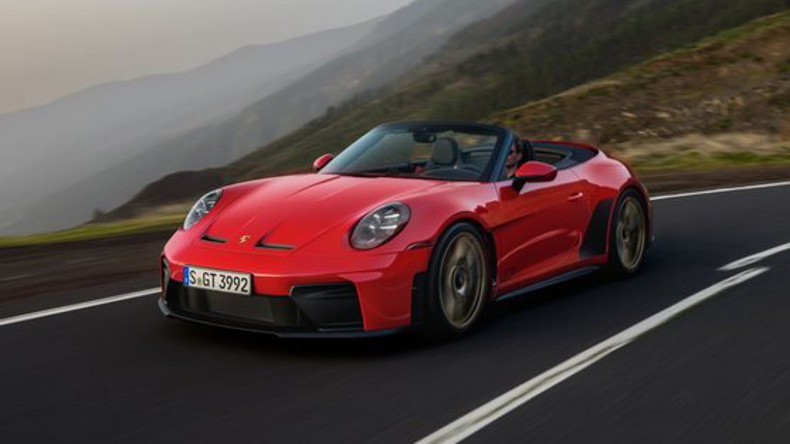 Testfahrt auf  TeneriffaFoto: Porsche