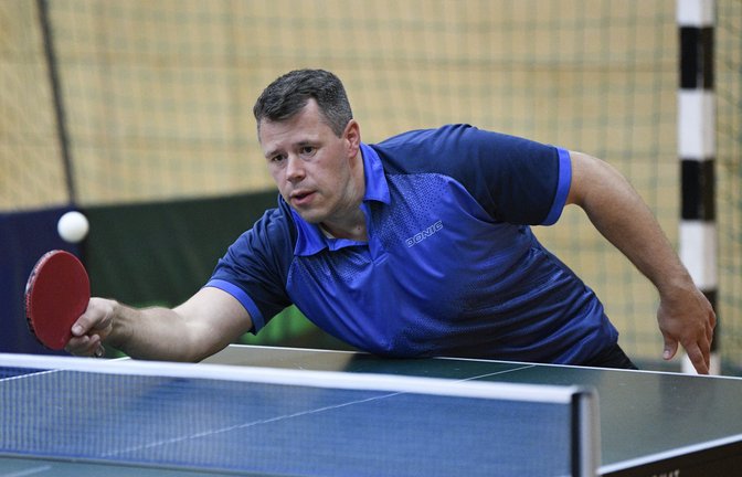 Josef Oleksik hat mit den TTF Gündelbach im Duell mit dem TTC Oberderdingen II einen ungefährdeten Sieg gefeiert.  <span class='image-autor'>Foto: Archiv/Leitner</span>