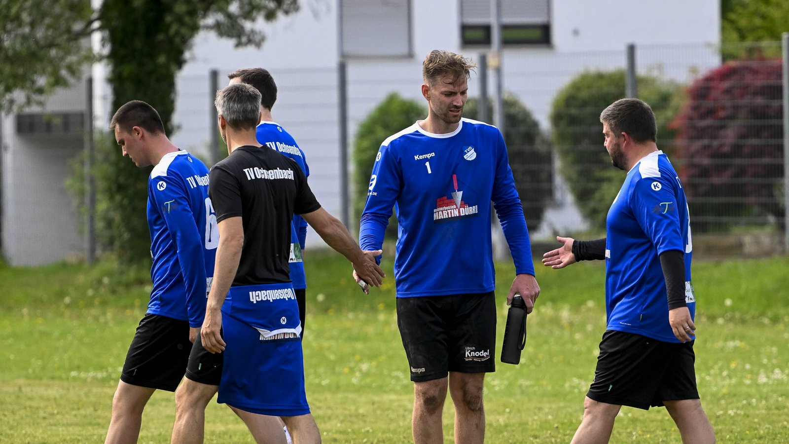 Die Faustballer des TV Ochsenbach kämpfen am Wochenende um den Aufstieg in die 2. Bundesliga Süd. Foto: Leitner Die Faustballer des TV Ochsenbach kämpfen am Wochenende um den Aufstieg in die 2. Bundesliga Süd. Foto: Leitner