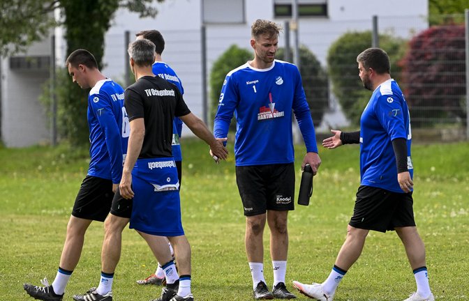 Die Faustballer des TV Ochsenbach kämpfen am Wochenende um den Aufstieg in die 2. Bundesliga Süd. <span class='image-autor'>Foto: Leitner</span>