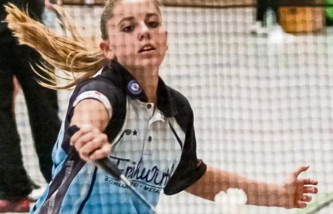 Klara Skrbin hat beim zweiten Turnier der Regionalrangliste ihre Ausnahmestellung in der U 17 bestätigt. Sie gewann den Wettbewerb und qualifizierte sich für die Bezirksrangliste. Foto: Simecek