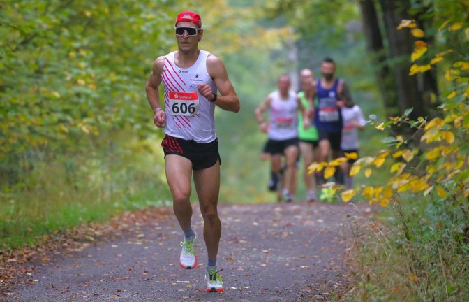 Felix Bissinger (SV Oberkollbach) hatte schon vor dem Finale des Volkslaufcups großen Vorsprung auf die Konkurrenz. Foto: Küppers