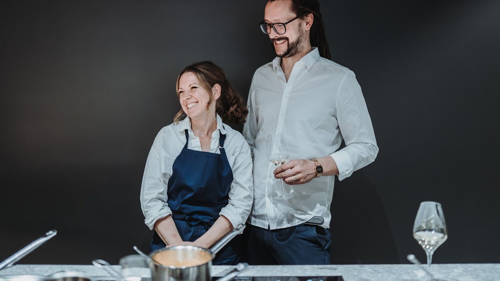 Sarah Hallmann war zu Gast auf dem Weingut von Christian Dautel in Bönnigheim.Foto: Martin Hecht – www.fineart-weddings.de
