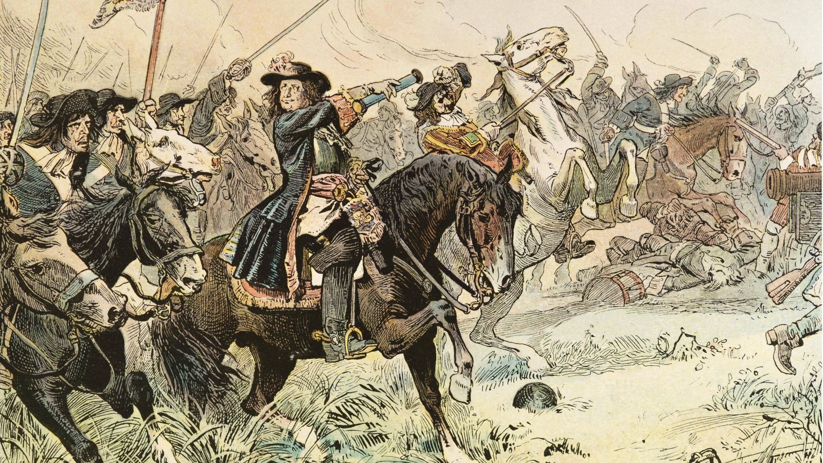 Der „Große Kurfürst“ 1675 bei FehrbellinFoto: imago/imagebroker Der „Große Kurfürst“ 1675 bei FehrbellinFoto: imago/imagebroker