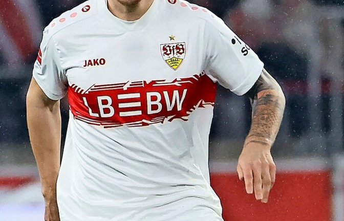 Finn Jeltsch lieferte in der Dreier-Abwehrkette des VfB<span class='image-autor'>Foto: Baumann</span>