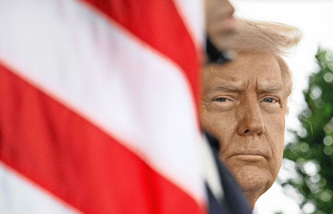Streit um Grönland: US-Präsident Donald Trump hat  Strafzölle gegen acht Nato-Staaten angekündigt.<span class='image-autor'>Foto: AFP</span>