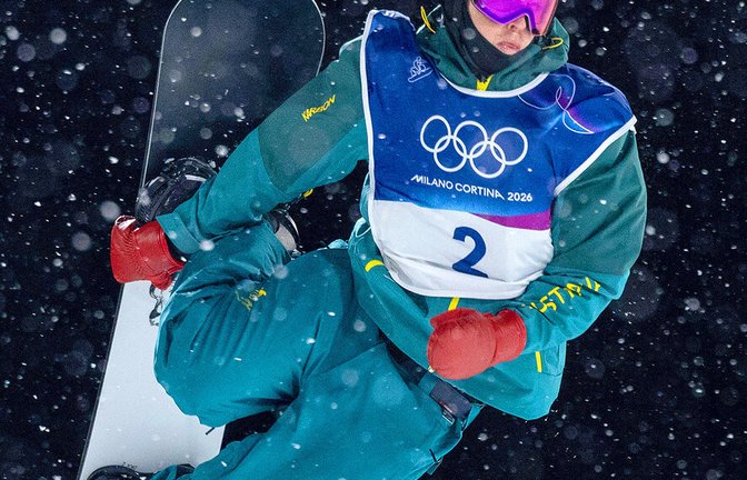 Körperbeherrschung pur: Snowboarder Scotty James<span class='image-autor'>Foto: /Dan Himbrechts</span>