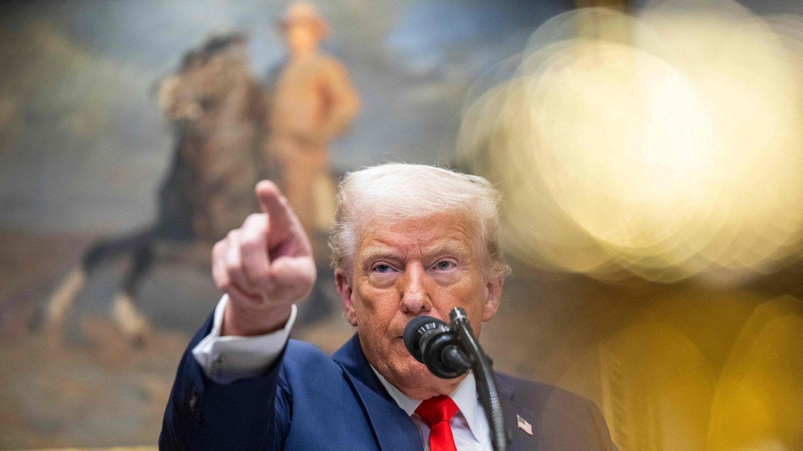 Mit großem Herrscheranspruch: US-Präsident Donald Trump.Foto: AFP/Roberto Schmidt