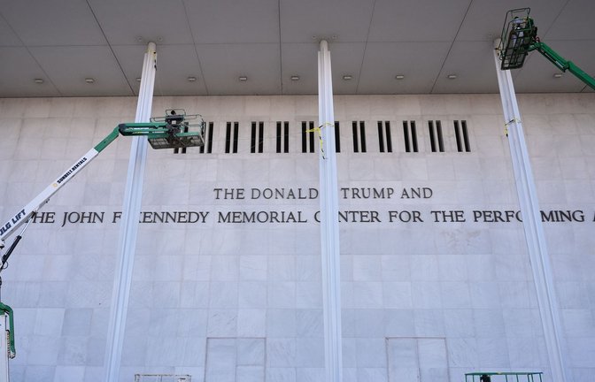 Das umbenannte  Kennedy Center soll vom Unabhängigkeitstag am 4. Juli für zwei Jahre schließen.<span class='image-autor'>Foto: AP/dpa/Jacquelyn Martin</span>