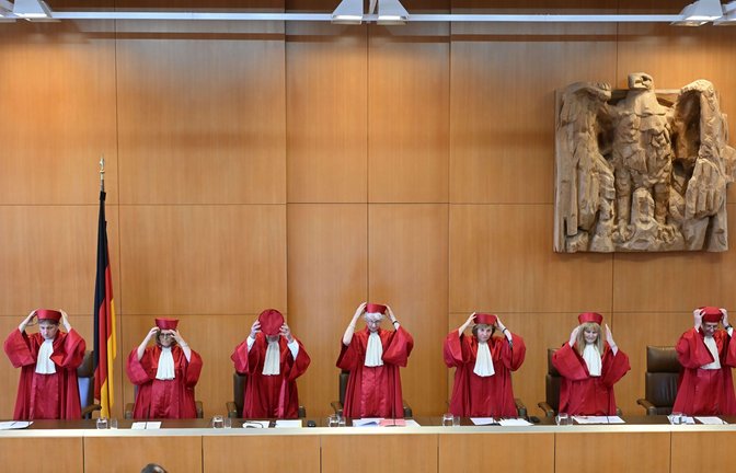 Drei neue Richter für das Bundesverfassungsgericht muss der Bundestag bestimmen.<span class='image-autor'>Foto: Uli Deck/dpa</span>