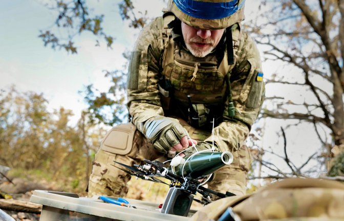Klein, aber tödlich: Drohnen werden im Krieg in der Ukraine zu einem  der wichtigsten Waffen.<span class='image-autor'>Foto: Tilla Mayer</span>