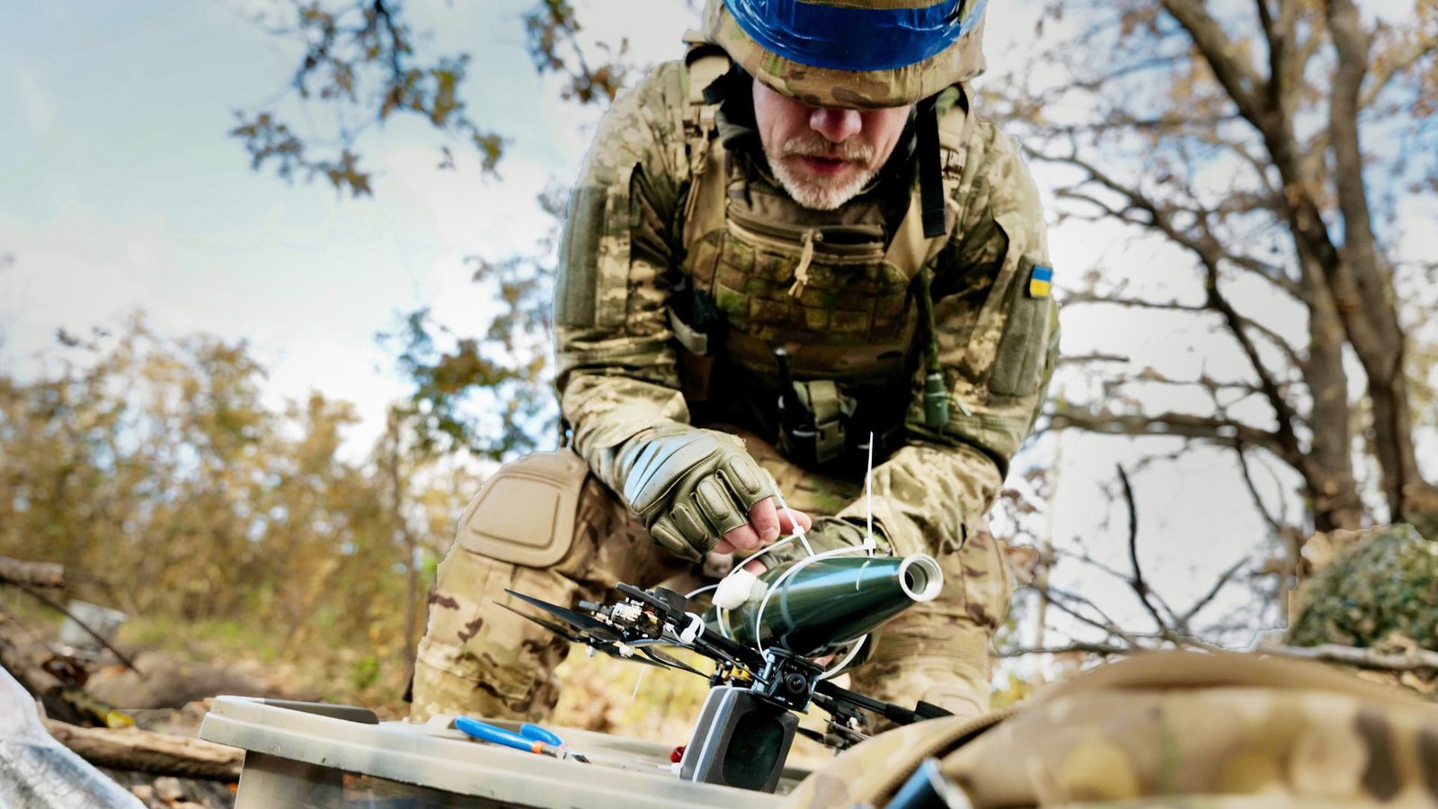 Klein, aber tödlich: Drohnen werden im Krieg in der Ukraine zu einem der wichtigsten Waffen.Foto: Tilla Mayer Klein, aber tödlich: Drohnen werden im Krieg in der Ukraine zu einem der wichtigsten Waffen.Foto: Tilla Mayer