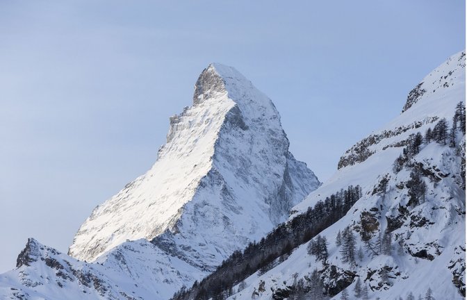 Das Matterhorn steht gar nicht so still wie man meinen könnte.<span class='image-autor'>Foto: dpa/D. Steinmann</span>