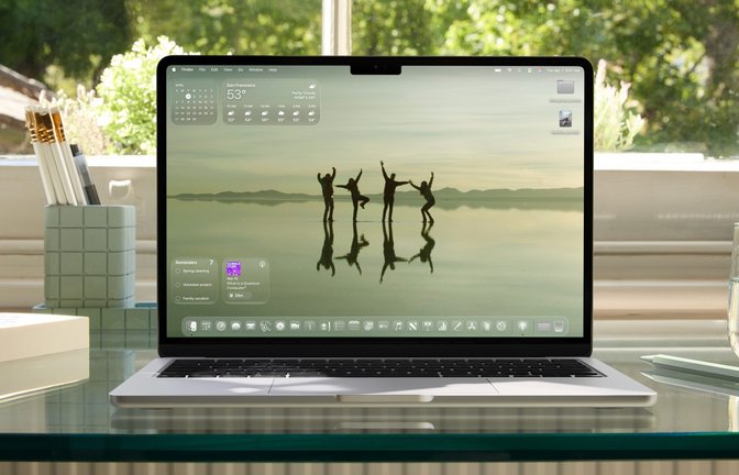 "Liquid Glass" wird auch für macOS Tahoe 26 verfügbar sein.<span class='image-autor'>Foto: Apple</span>