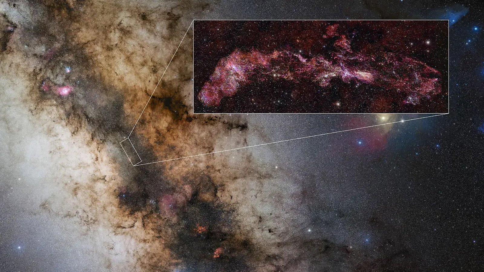 Die Zentrale Molekulare Zone der Milchstraße kann dem Universum in seiner Frühzeit ähneln.Foto: AFP Die Zentrale Molekulare Zone der Milchstraße kann dem Universum in seiner Frühzeit ähneln.Foto: AFP