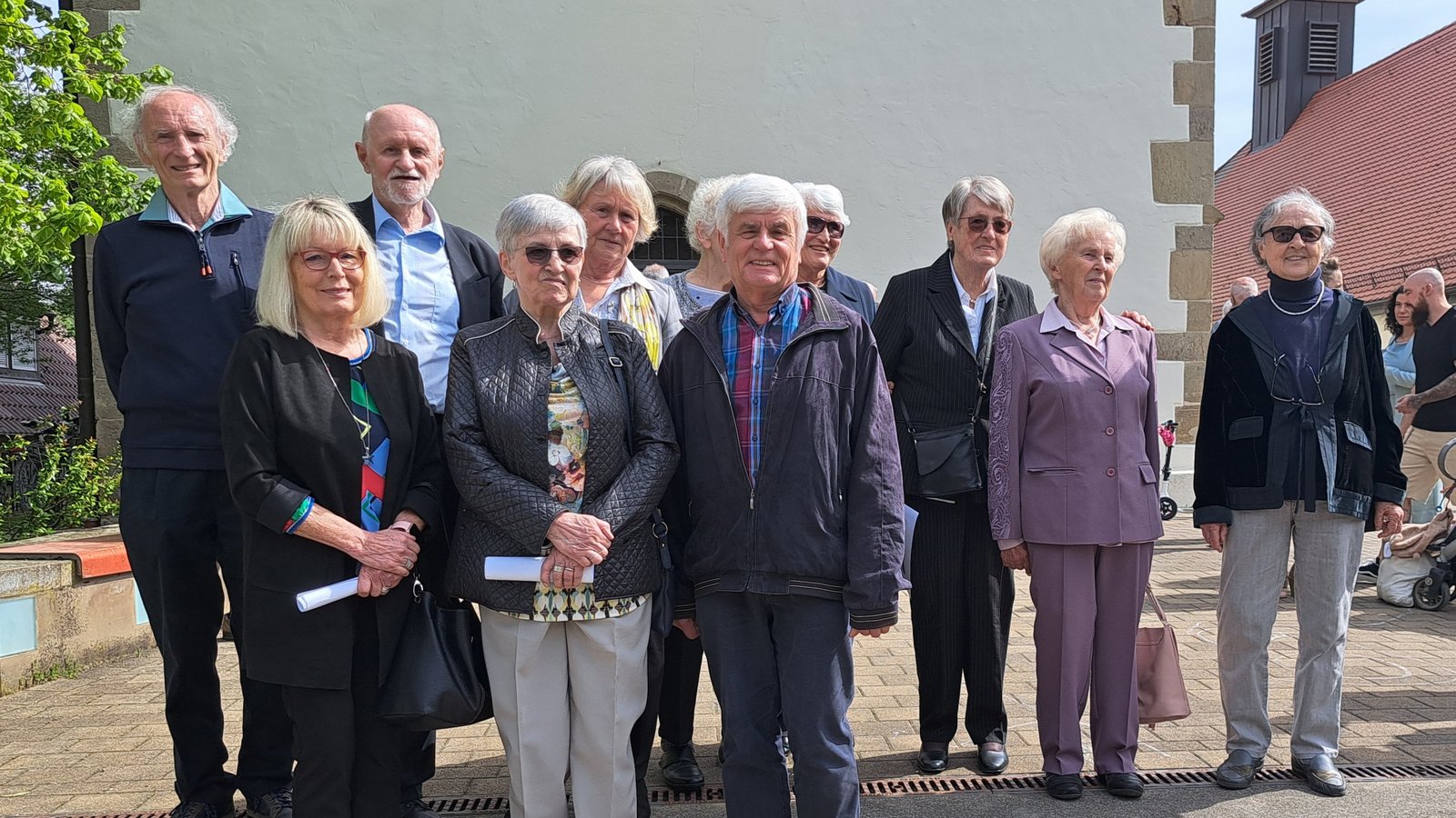 Die Jubelkonfirmanden von Eberdingen. Foto: p Die Jubelkonfirmanden von Eberdingen. Foto: p