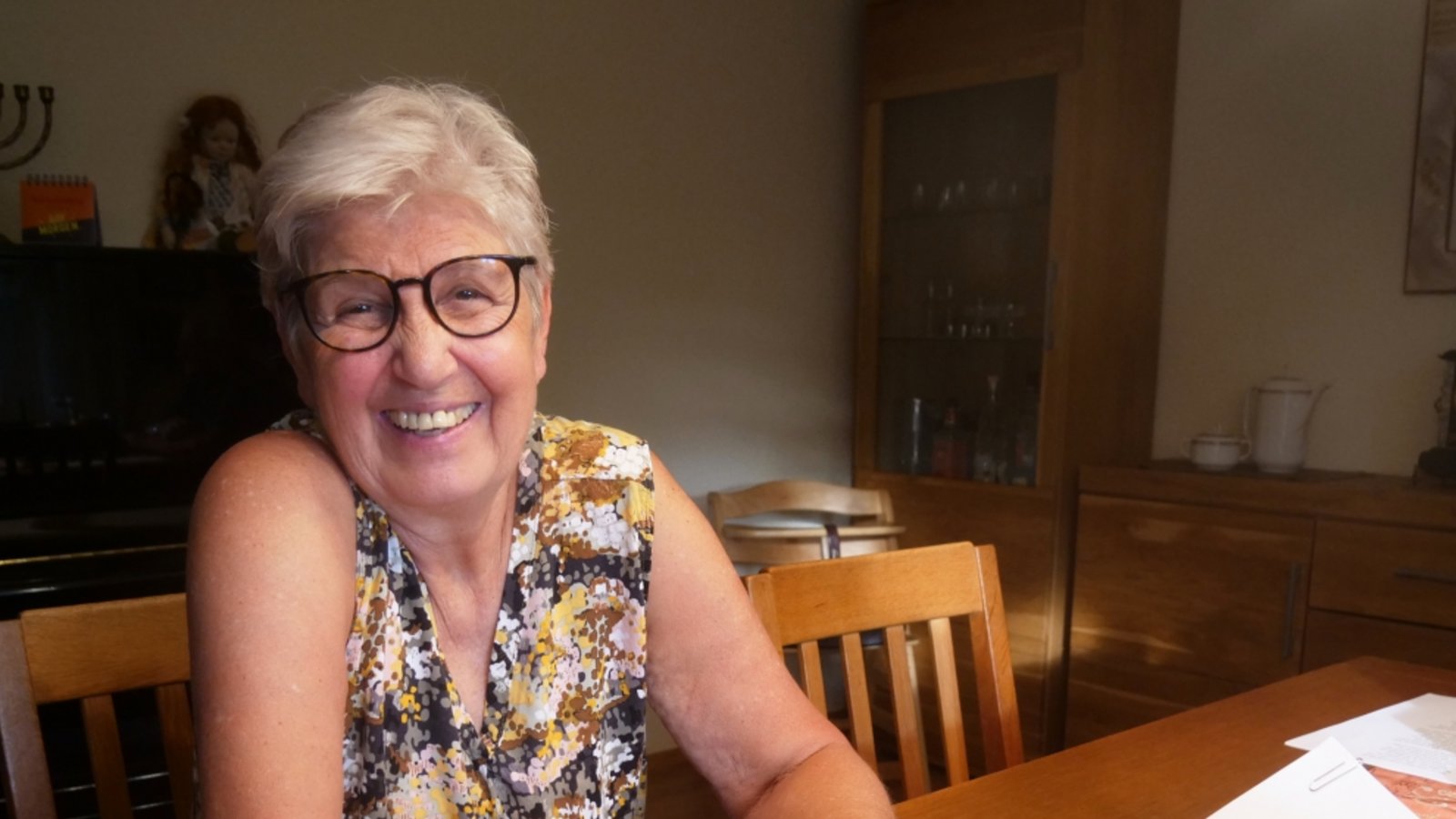 Freude bei Sigrid Ritter aus Maulbronn. Foto: sf Freude bei Sigrid Ritter aus Maulbronn. Foto: sf