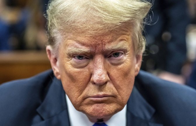 Donald Trump erwartet keine Strafe im Schweigegeldprozess. (Archivbild)<span class='image-autor'>Foto: dpa/Mark Peterson</span>
