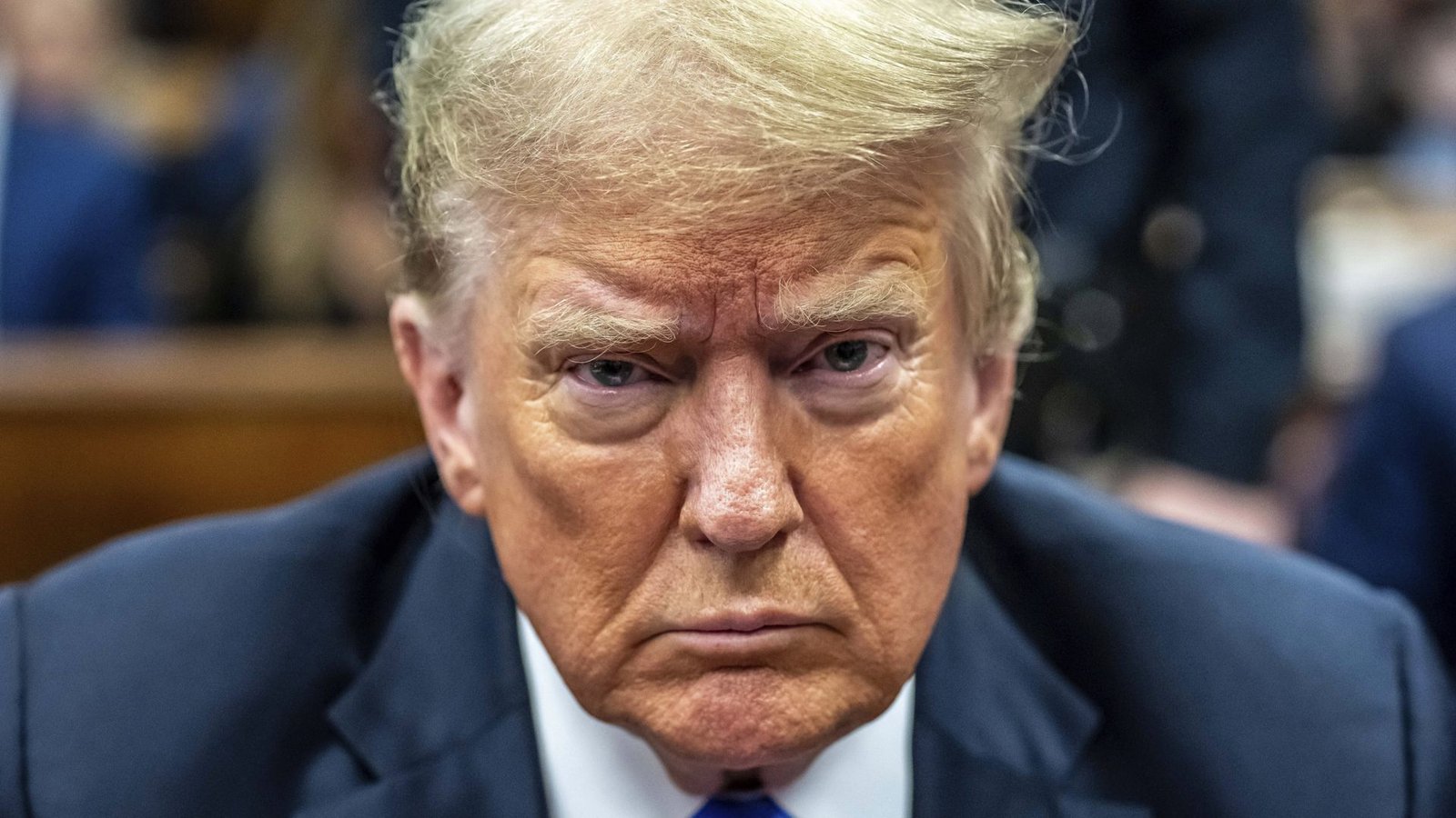 Donald Trump erwartet keine Strafe im Schweigegeldprozess. (Archivbild)Foto: dpa/Mark Peterson